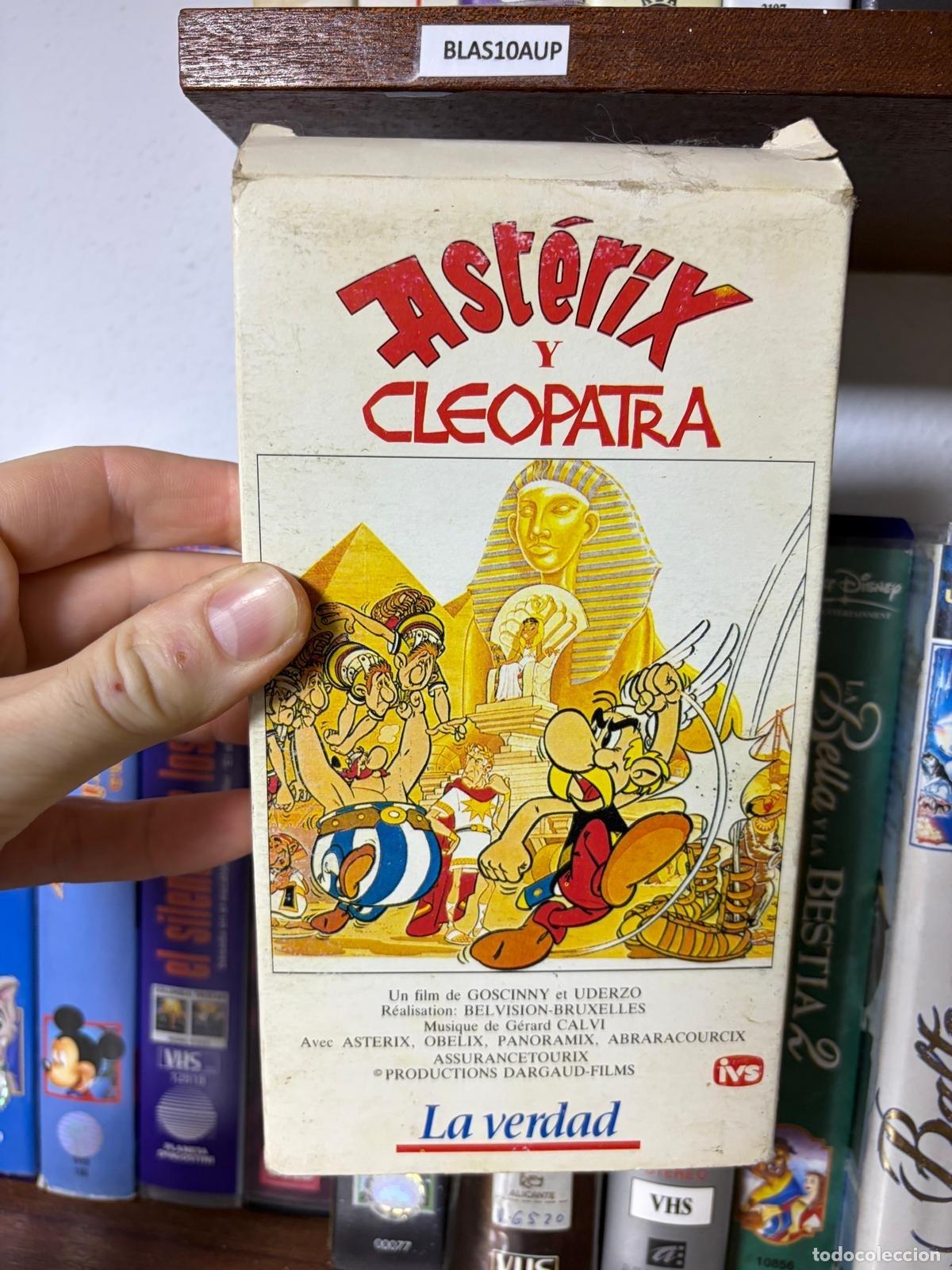 Cine: BLAS10AUP Ast&eacute;rix y Cleopatra VHS La Verdad