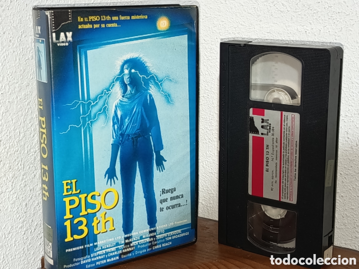 Cine: El piso 13 th. Pel&iacute;cula VHS
