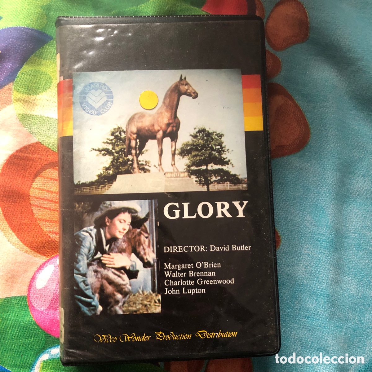 Cine: VHS V&Iacute;DEO CLUB GLORY VHS