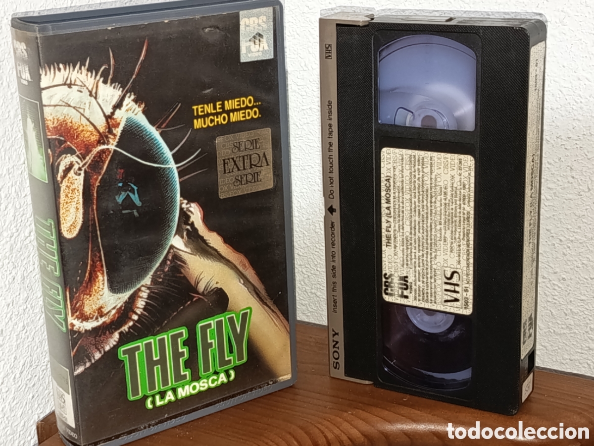 Cine: La mosca the fly. David Cronenberg. Pel&iacute;cula VHS