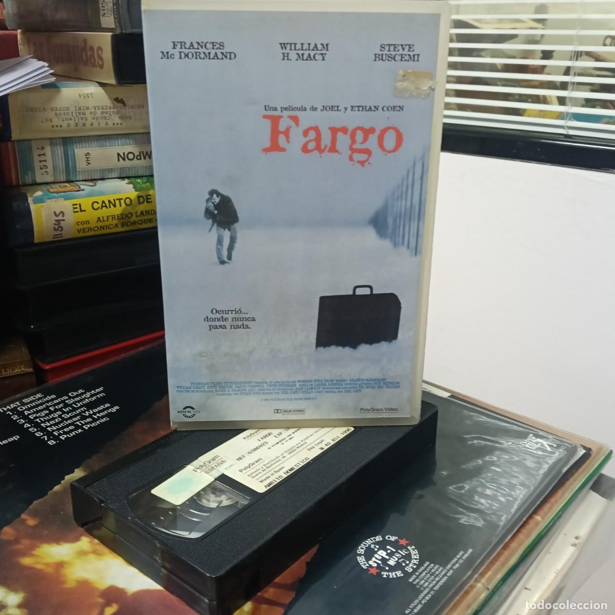 Cine: FARGO - JOEL COEN - FRANCES MCDORMAND, WILLIAM H. MACY - POLYGRAM
