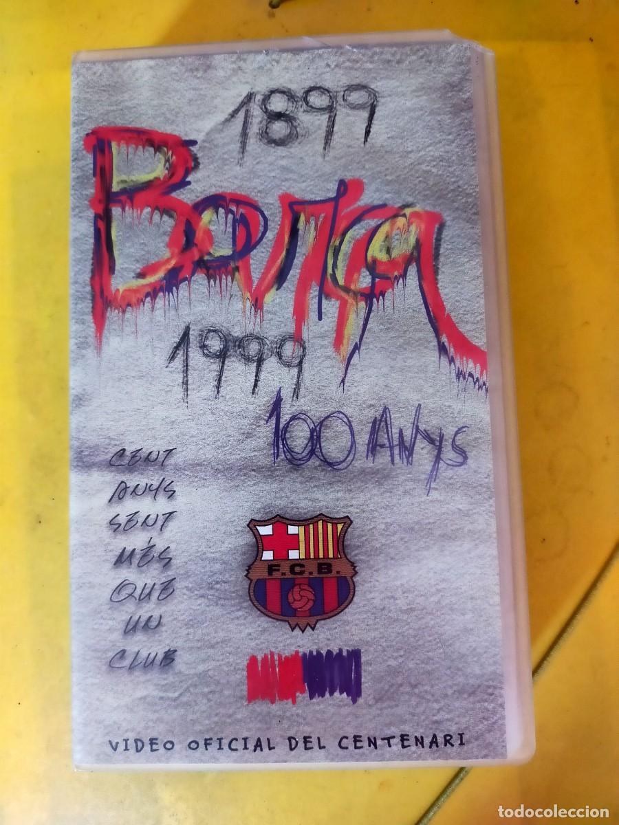 Cine: VHS-1999 CENTENARIO FC BARCELONA AUDIO CATALAN 100 ANYS DEL BAR&Ccedil;A
