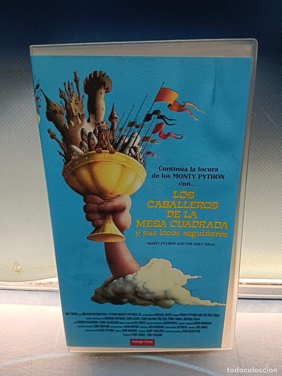 Cine: Cinta VHS los caballeros de la mesa cuadrada y sus locos seguidores, Monty Python