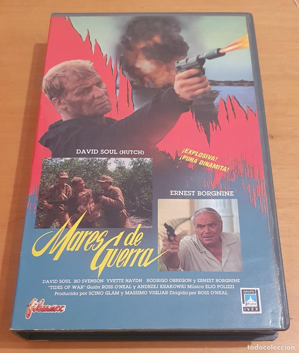 Cine: Pel&iacute;cula Vhs Mares de Guerra. David Soul, Ernest Borgnine. Filmax Grupo Ivex. Videoclub alquiler.