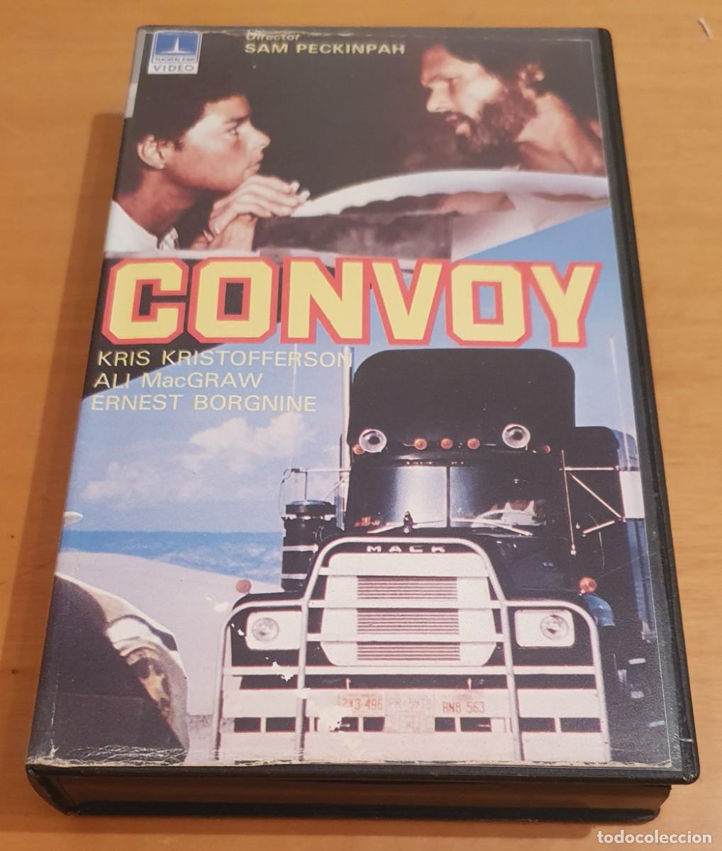 Cine: Pel&iacute;cula Vhs Convoy. Kris Kristofferson, Ali MacGraw, Sam Peckinpah. Thorn Emi Video 1984.
