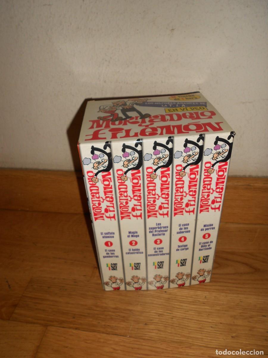 Cine: MORTADELO y FILEMON - PACK de 5 VHS / EDICION ESPECIAL 40 ANIVERSARIO