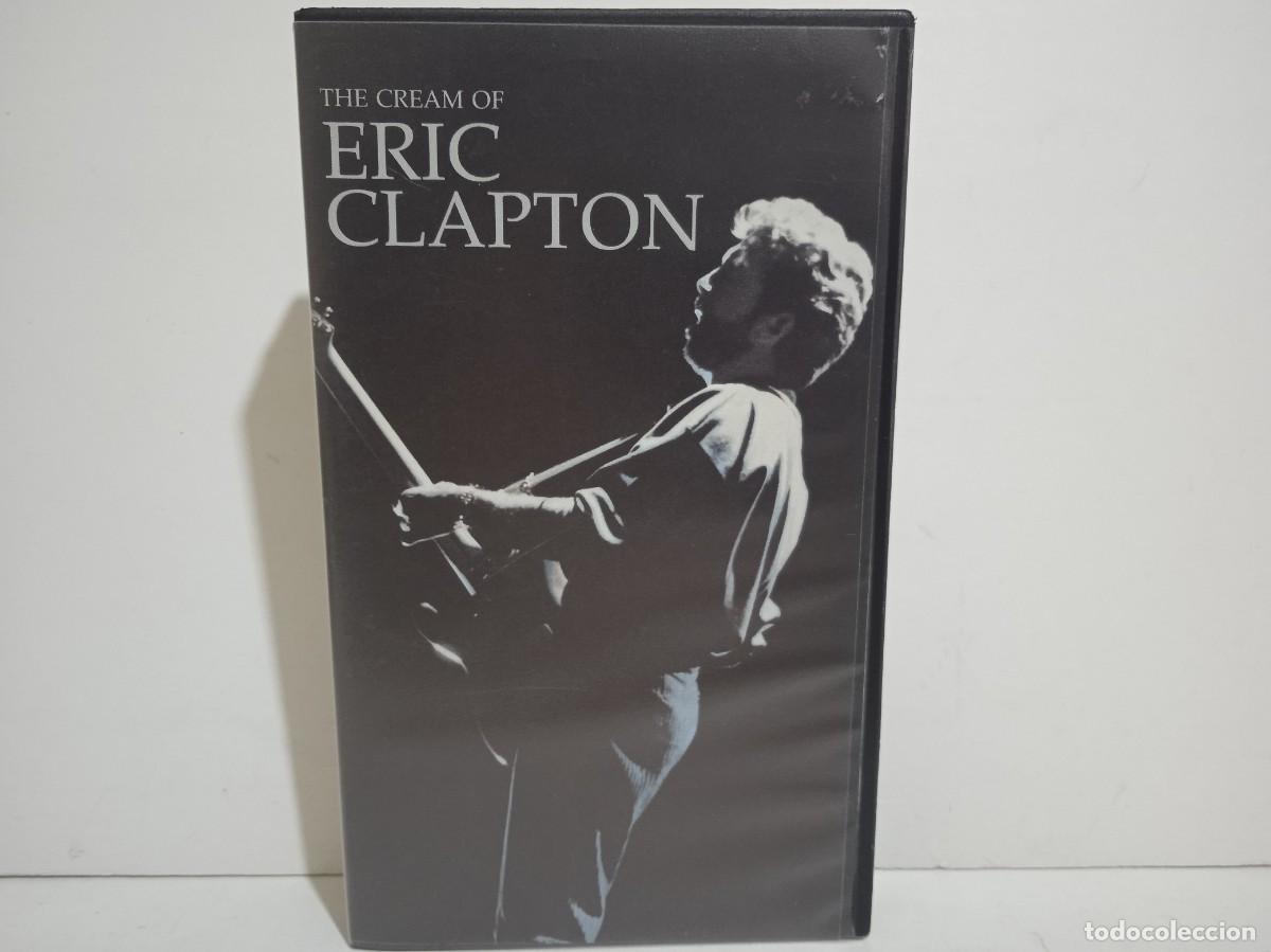 Cine: Eric Clapton - The Cream Of Eric Clapton - VHS - PAL - Hifi Stereo - 1990 - UK
