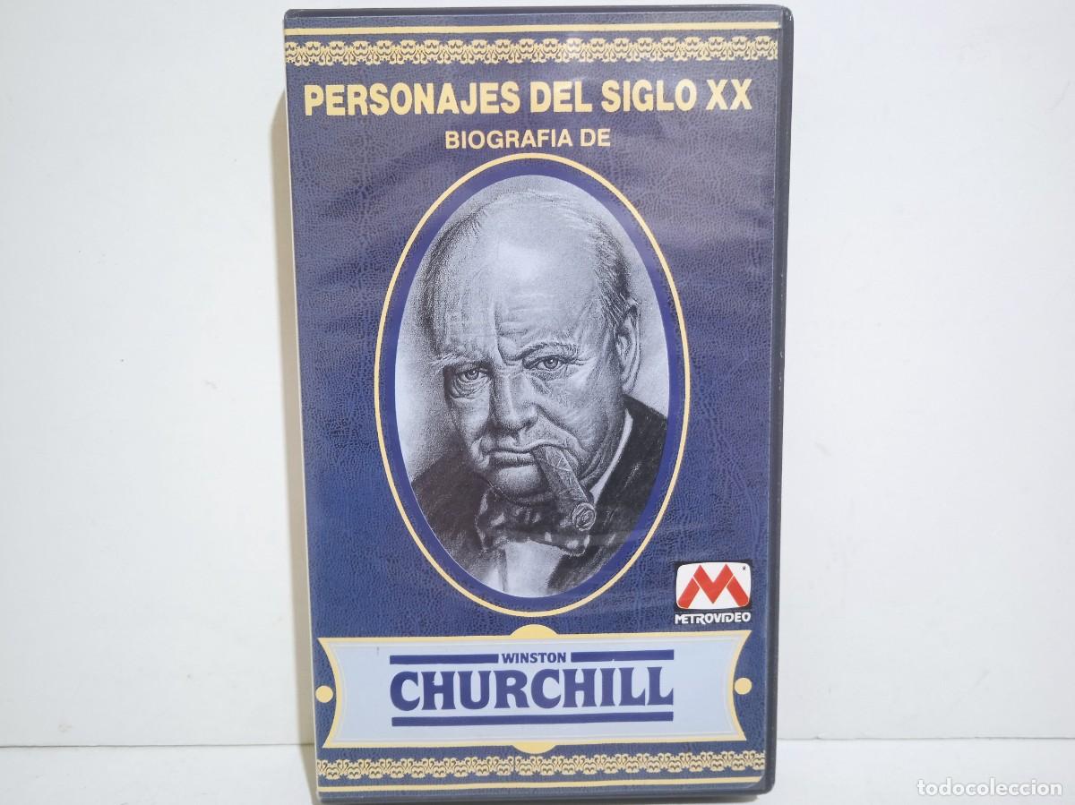 Cine: Winston Churchill - Personajes Del Siglo XX - Biografia - VHS - 1989 - Metrovideo