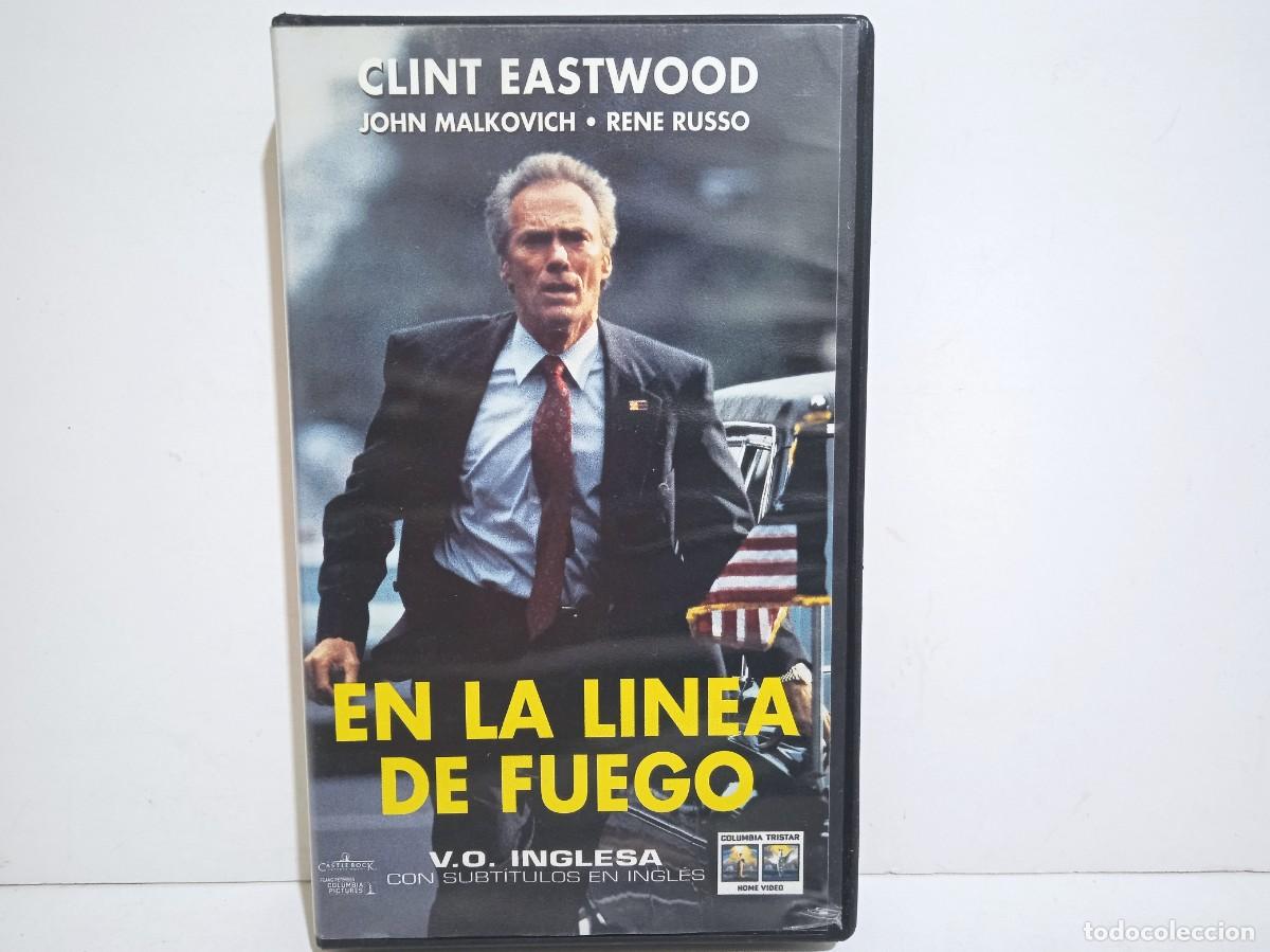 Cine: En La Linea De Fuego - Clint Eastwood - V.O. Inglesa - VHS - 1994