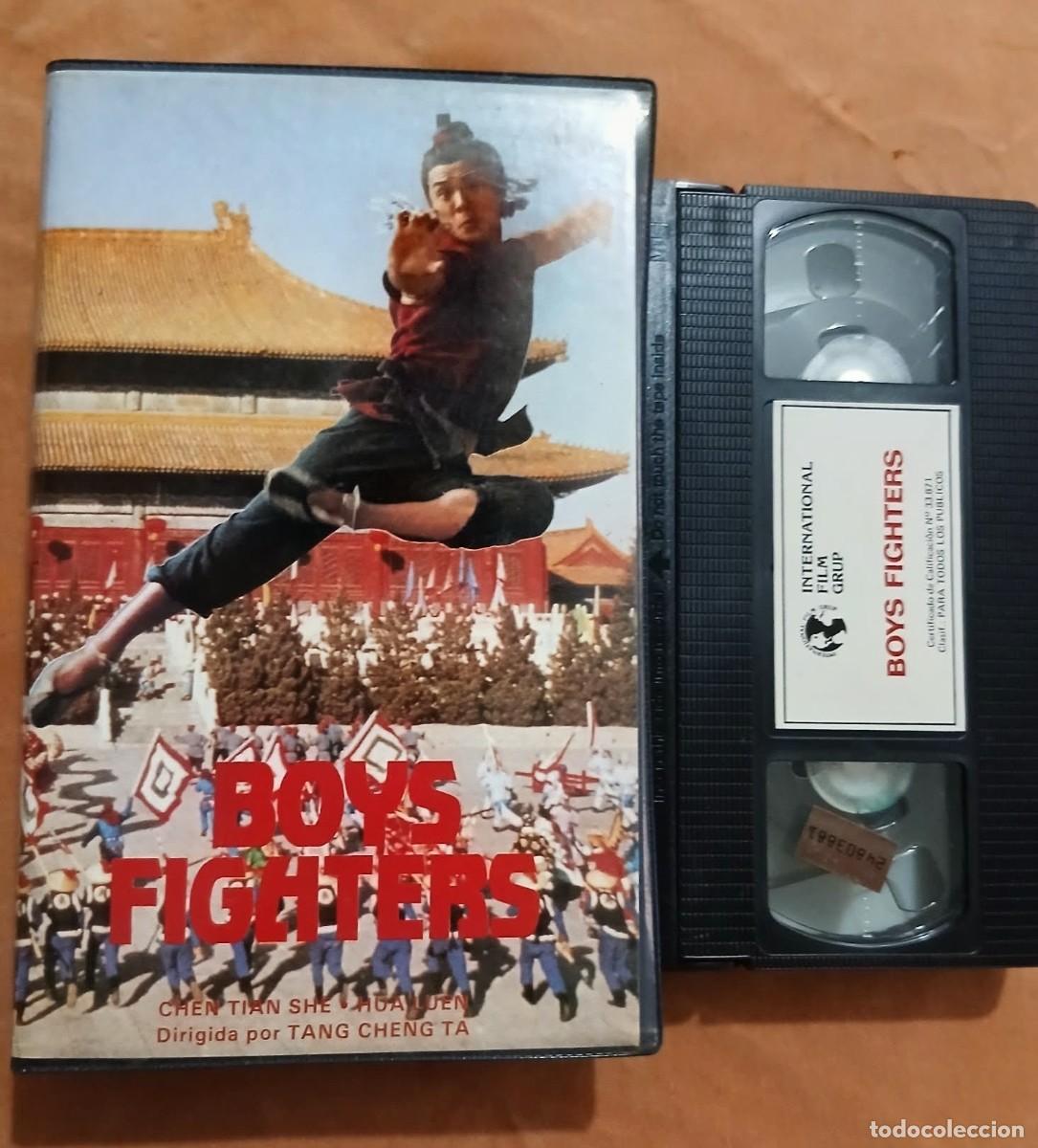 Cine: BOYS FLIGHTERS &bull; TANG CHENG TA, CHEN TIAN SHE &bull; ARTES MARCIALES &bull; VHS