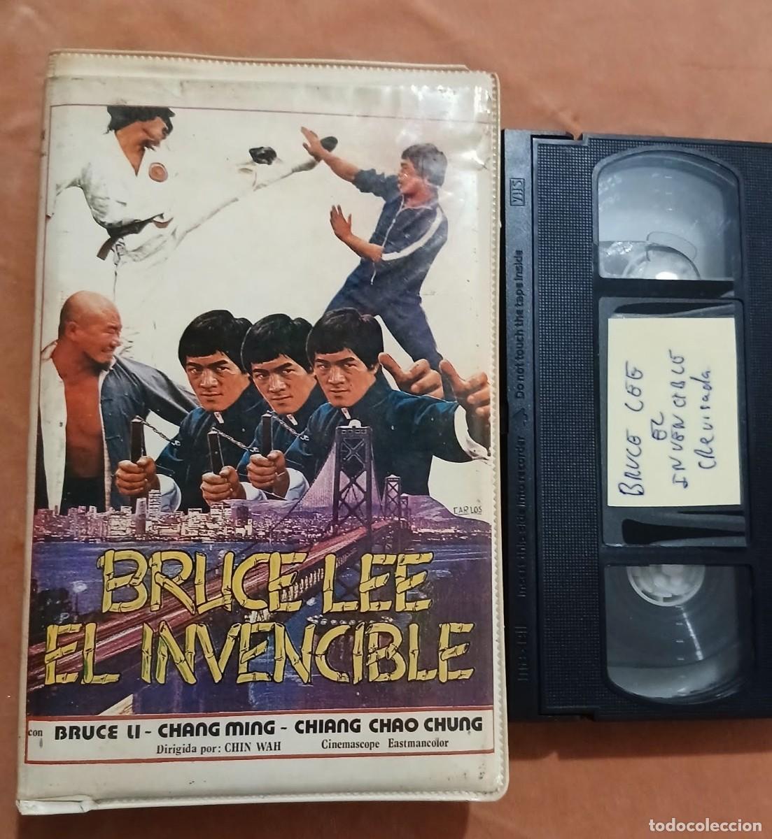 Cine: BRUCE LEE EL INVENCIBLE &bull; ARTES MARCIALES &bull; VHS