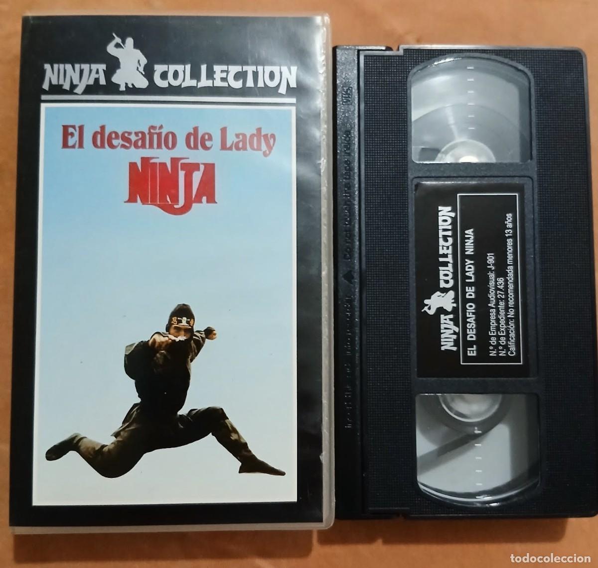 Cine: EL DESAFIO DE LADY NINJA &bull; ARTES MARCIALES &bull; VHS
