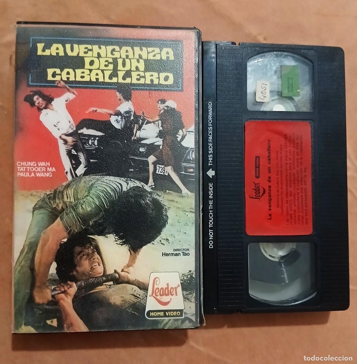 Cine: LA VENGANZA DE UN CABALLERO &bull; ARTES MARCIALES &bull; VHS