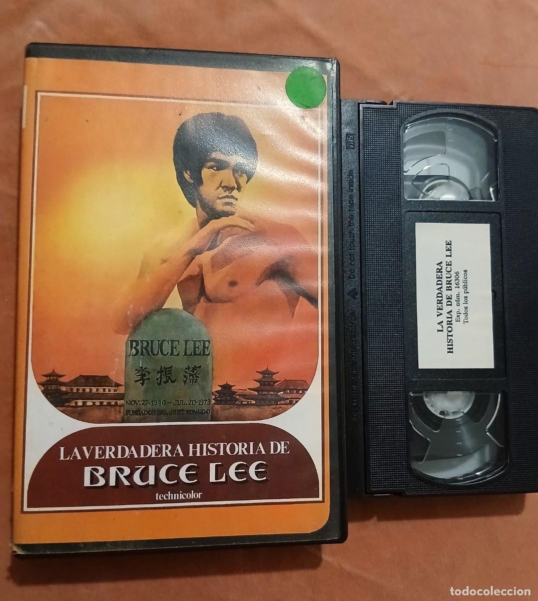 Cine: LA VERDADERA HISTORIA DE BRUCE LEE &bull; HO CHUNG THAO &bull; ARTES MARCIALES &bull; VHS