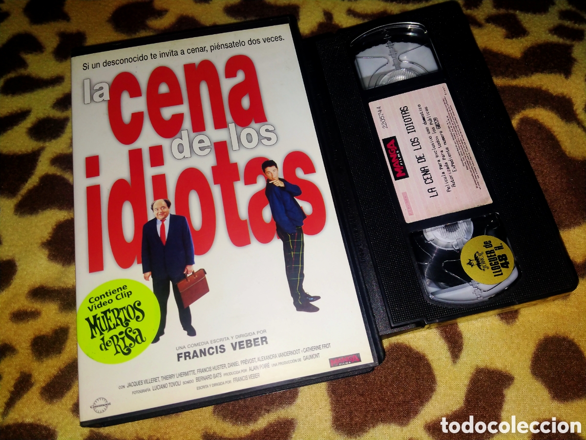 Cine: VHS- La cena de los idiotas- Caja grande