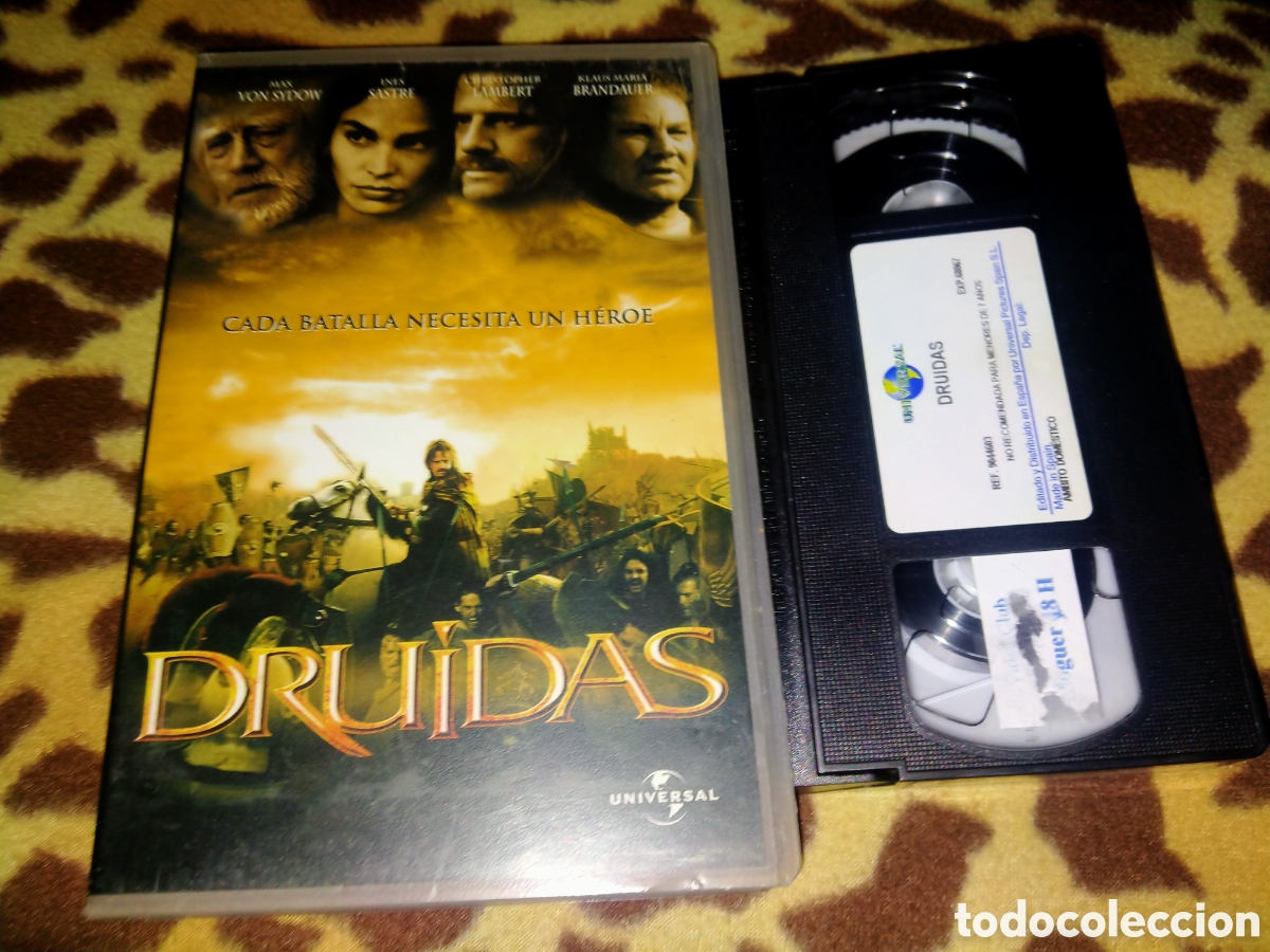 Cine: VHS- Druidas- Caja grande