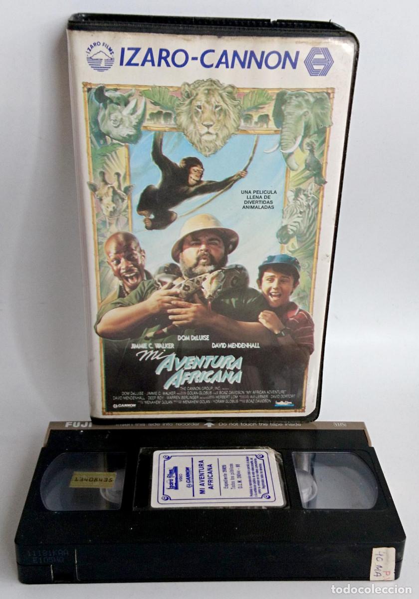 Cine: MI AVENTURA AFRICANA EN VHS CAJA GRANDE DE IZARO FILMS