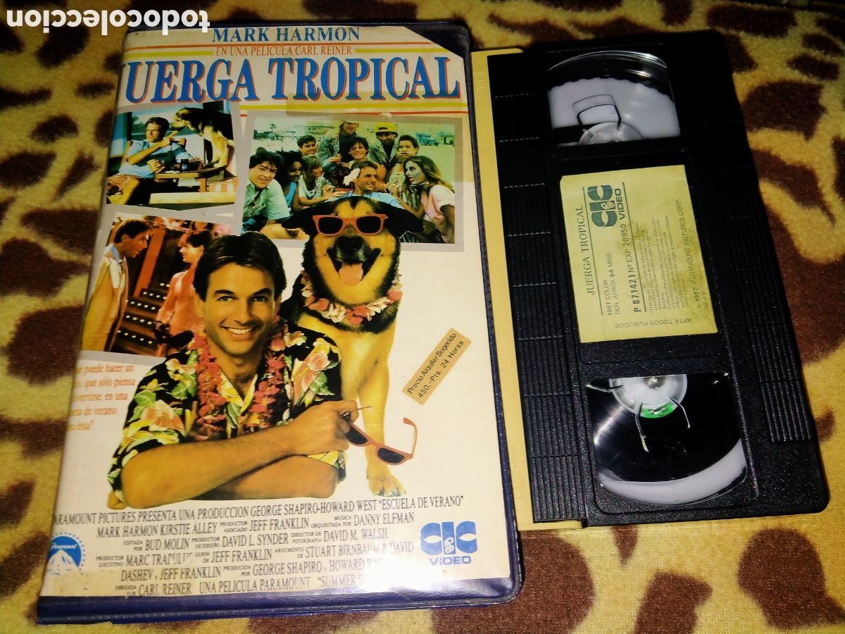 Cine: VHS- Juerga tropical