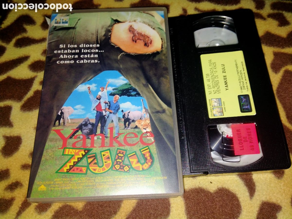 Cine: VHS- Yankee Zulu- &Uacute;nico vhs