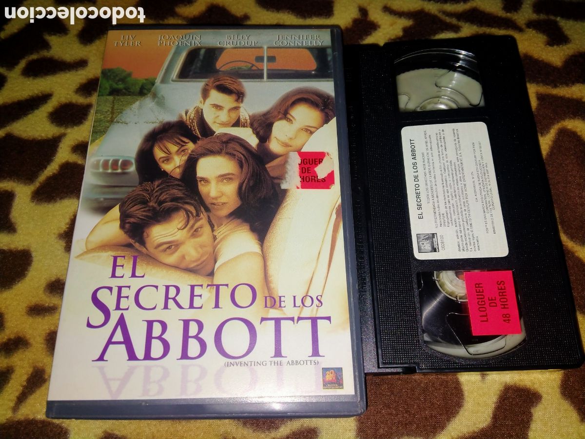 Cine: VHS- El secreto de los Abbott- Caja grande