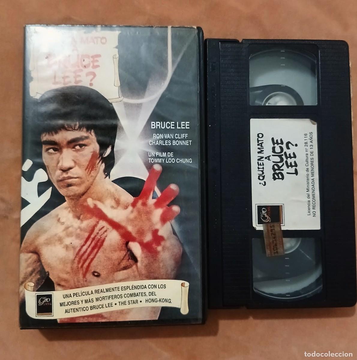 Cine: QUIEN MAT&Oacute; A BRUCE LEE &bull; KUNG FU, ARTES MARCIALES &bull; VHS