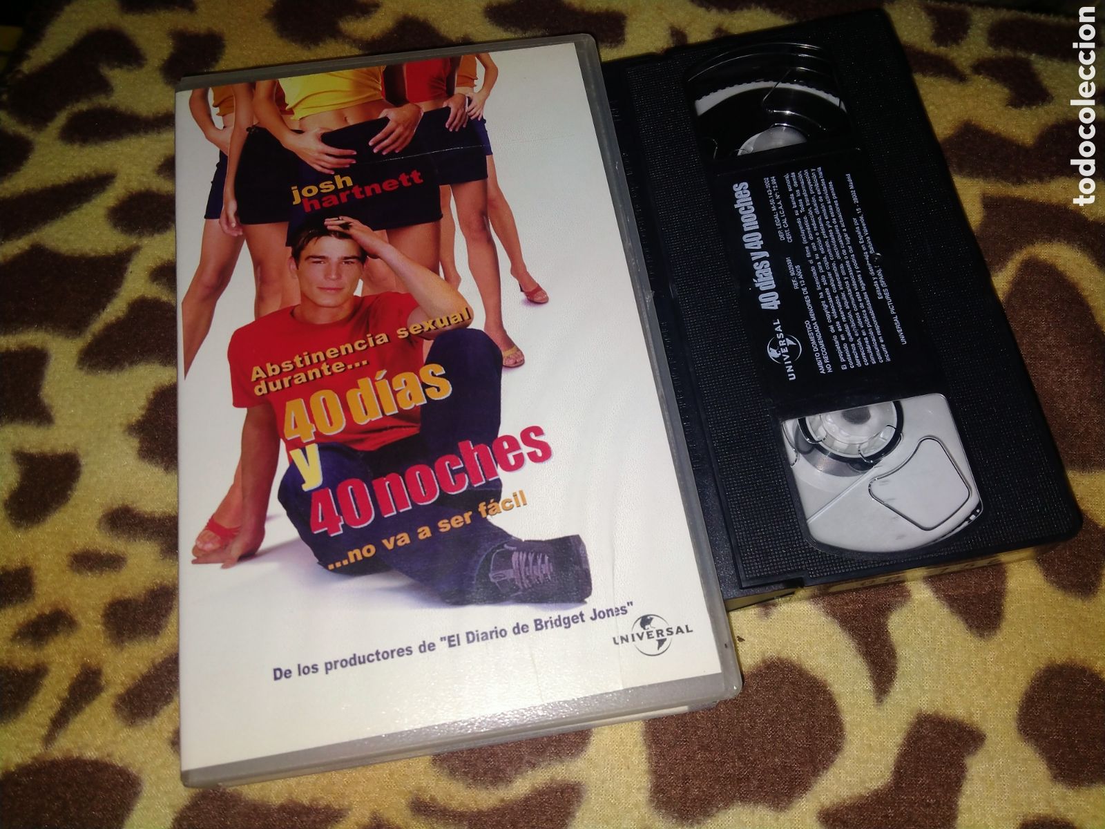 Cine: VHS- 40 d&iacute;as y 40 noches- Caja grande