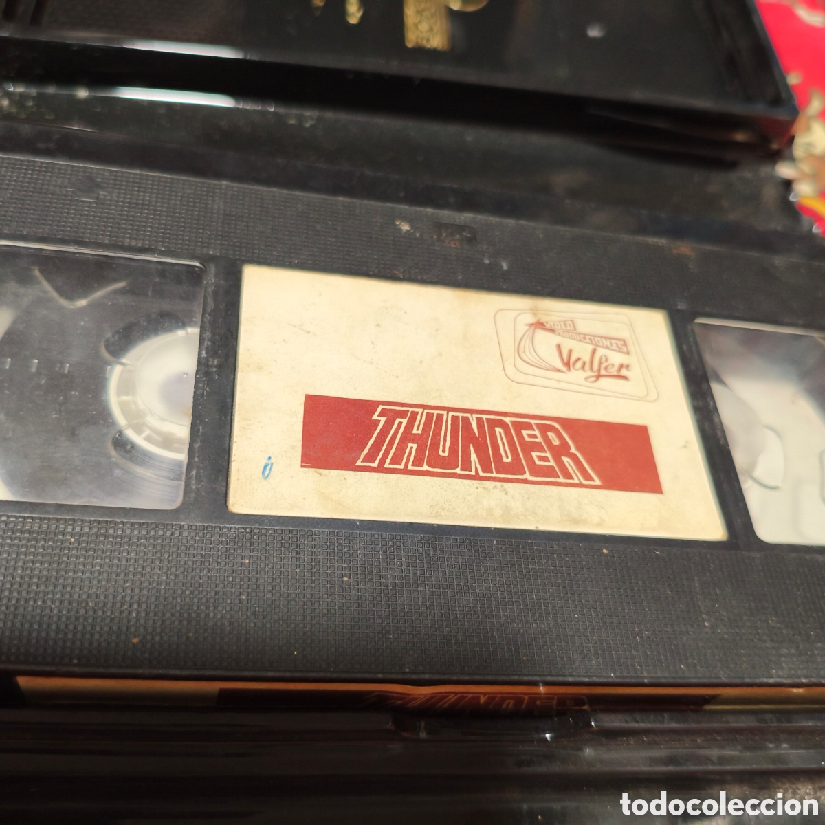 Cine: VHS THUNDER - MARK GREGORY - LARRY LUDMAN - RAMBOXPLOTATION - Foto 2