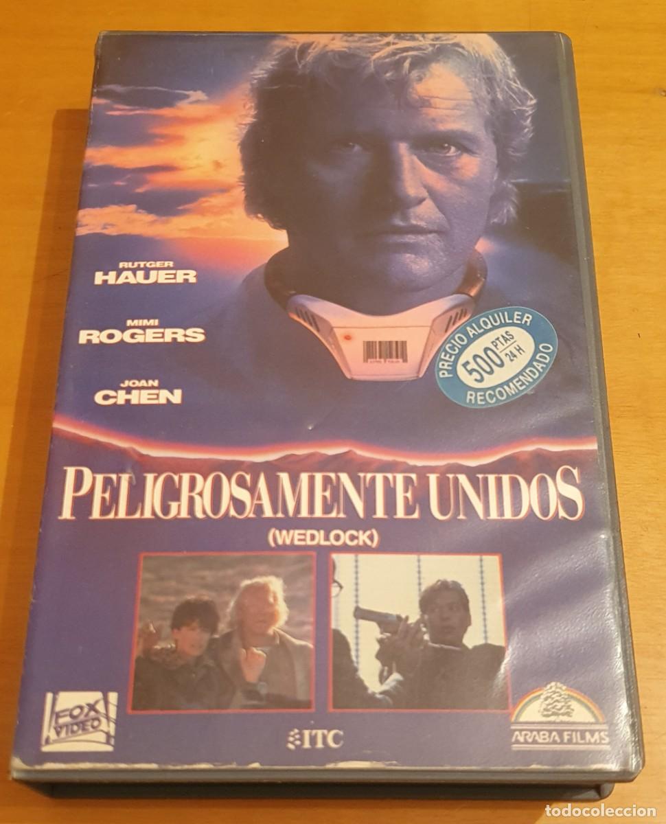 Cine: Pel&iacute;cula Vhs Peligrosamente Unidos. Rutger Hauer, Mimi Rogers, Joan Chen. Fox Video 1992.