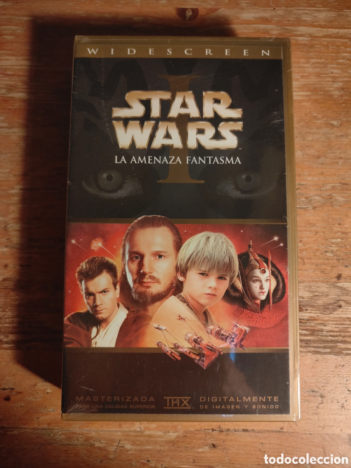 Cine: VHS Star Wars Episodio I: La Amenaza Fantasma - Edici&oacute;n Widescreen THX (Precintada Fox 2000)