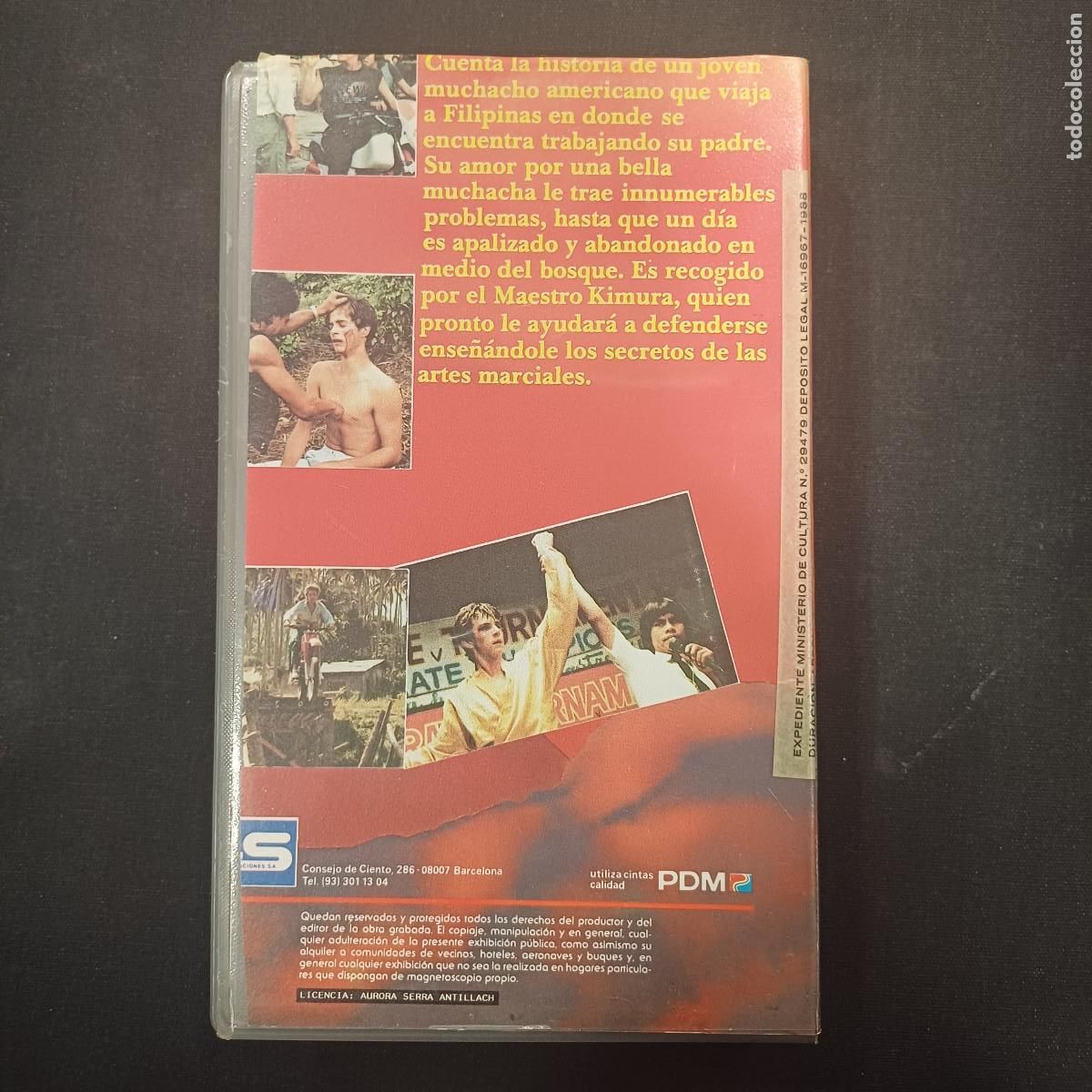 Cine: KARATE KIMURA/M. STUART/VHS. - Foto 3