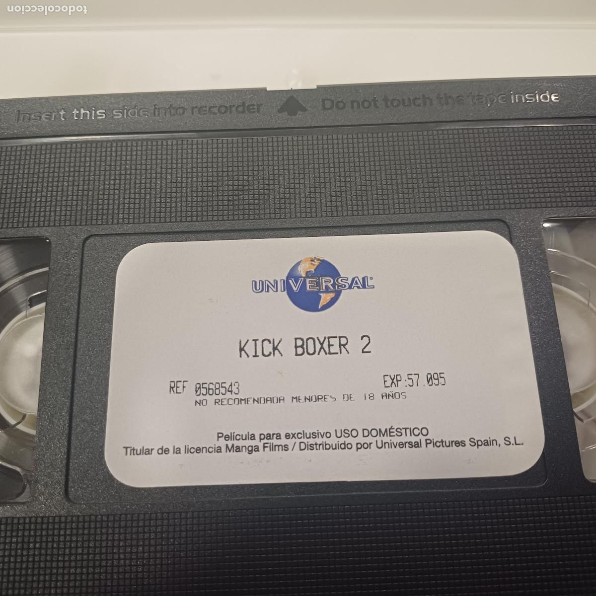 Cine: KICK BOXER 2/SASHA MITCHELL/VHS. - Foto 2