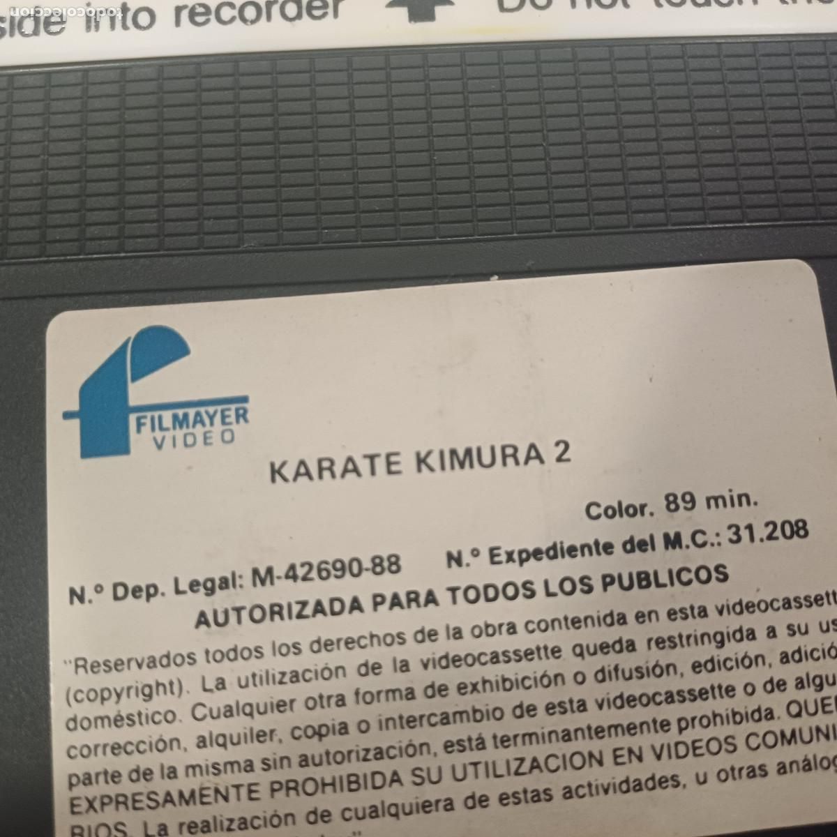 Cine: KARATE KIMURA II/VHS. - Foto 2