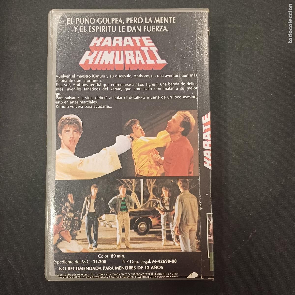 Cine: KARATE KIMURA II/VHS. - Foto 3
