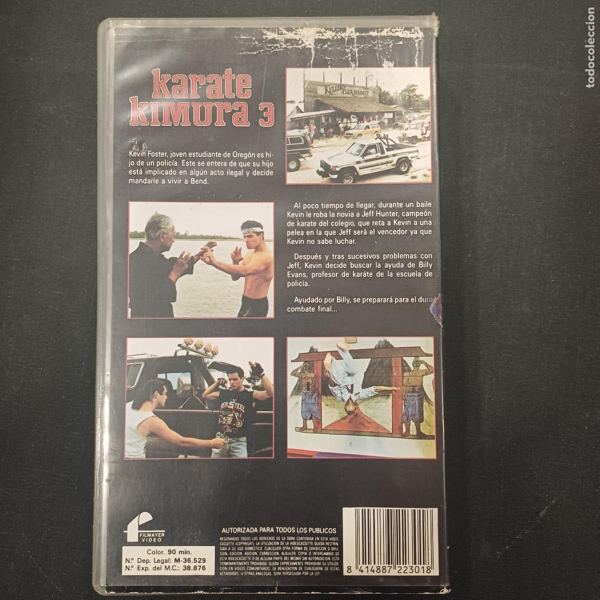 Cine: KARATE KIMURA III/VHS. - Foto 3