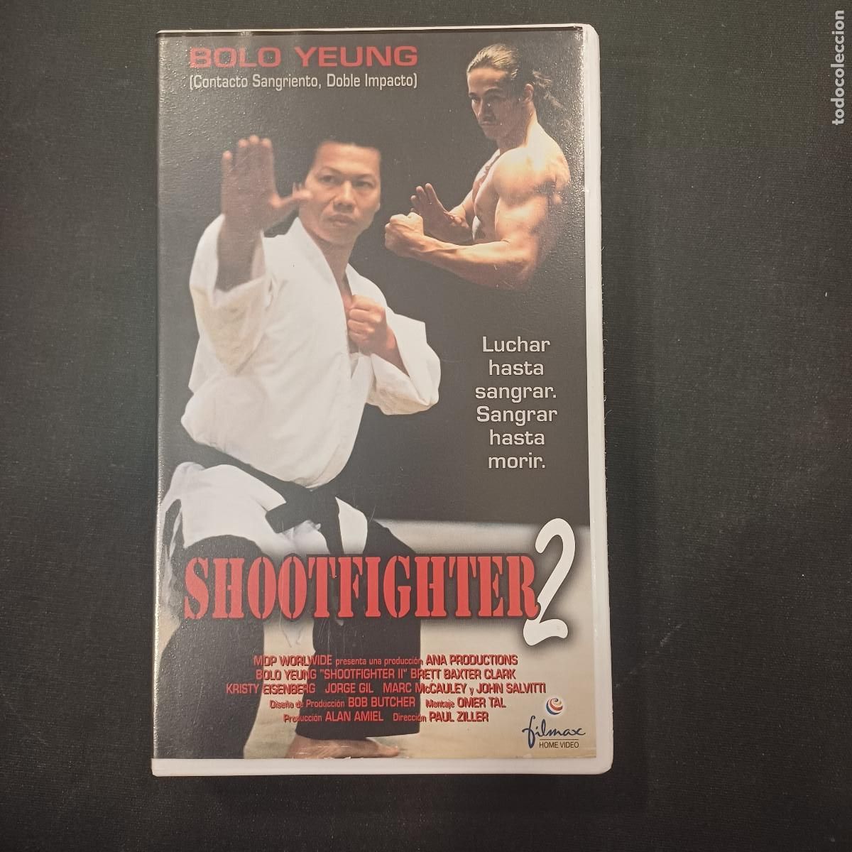 Cine: SHOOTFIGHTER 2/BOLO YEUNG/VHS.