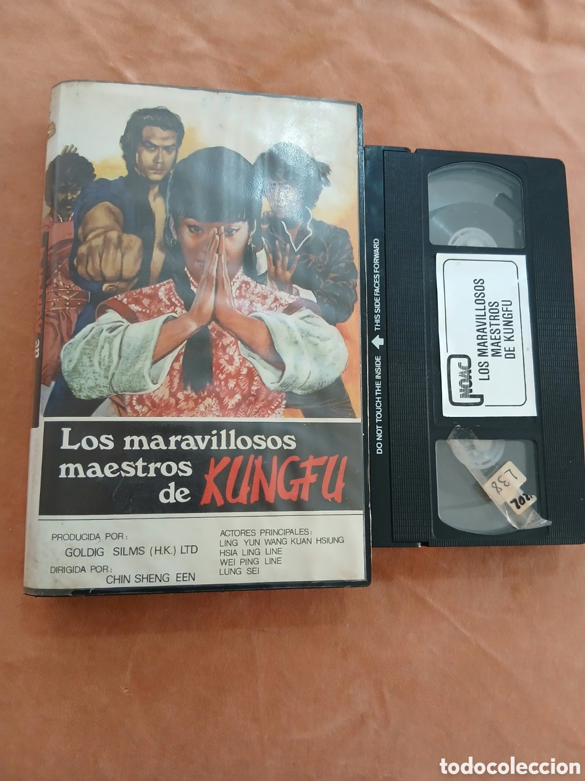 Cine: LOS MARAVILLOSOS MAESTROS DE KUNG FU - CHIN SHENG EEN - LING YUN - ARTES MARCIALES - VHS