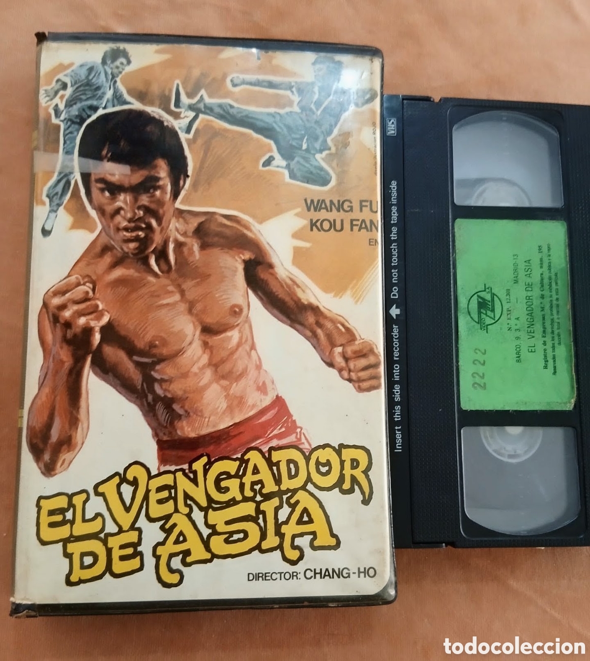 Cine: EL VENGADOR DE ASIA - CHANG-HO - ARTES MARCIALES - VHS