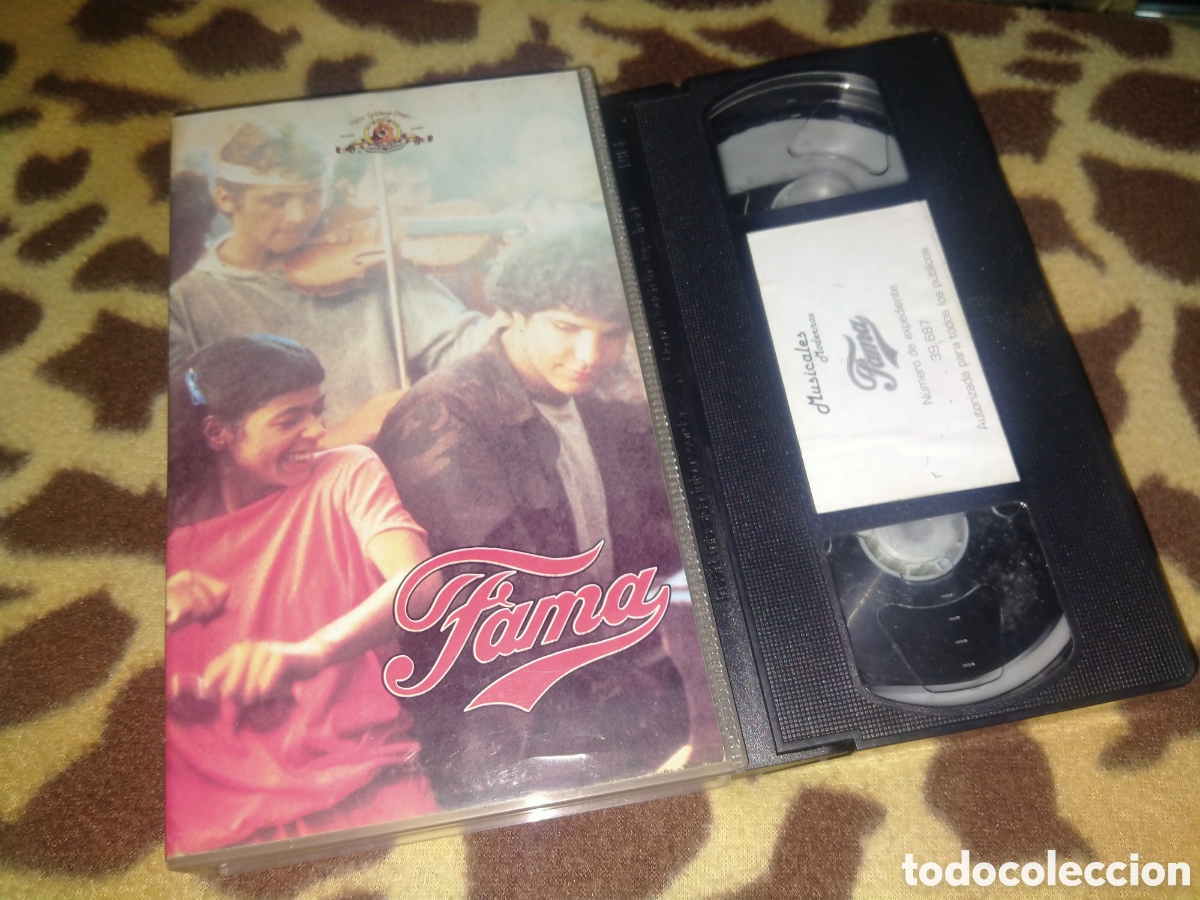 Cine: VHS- Fama- musical vd