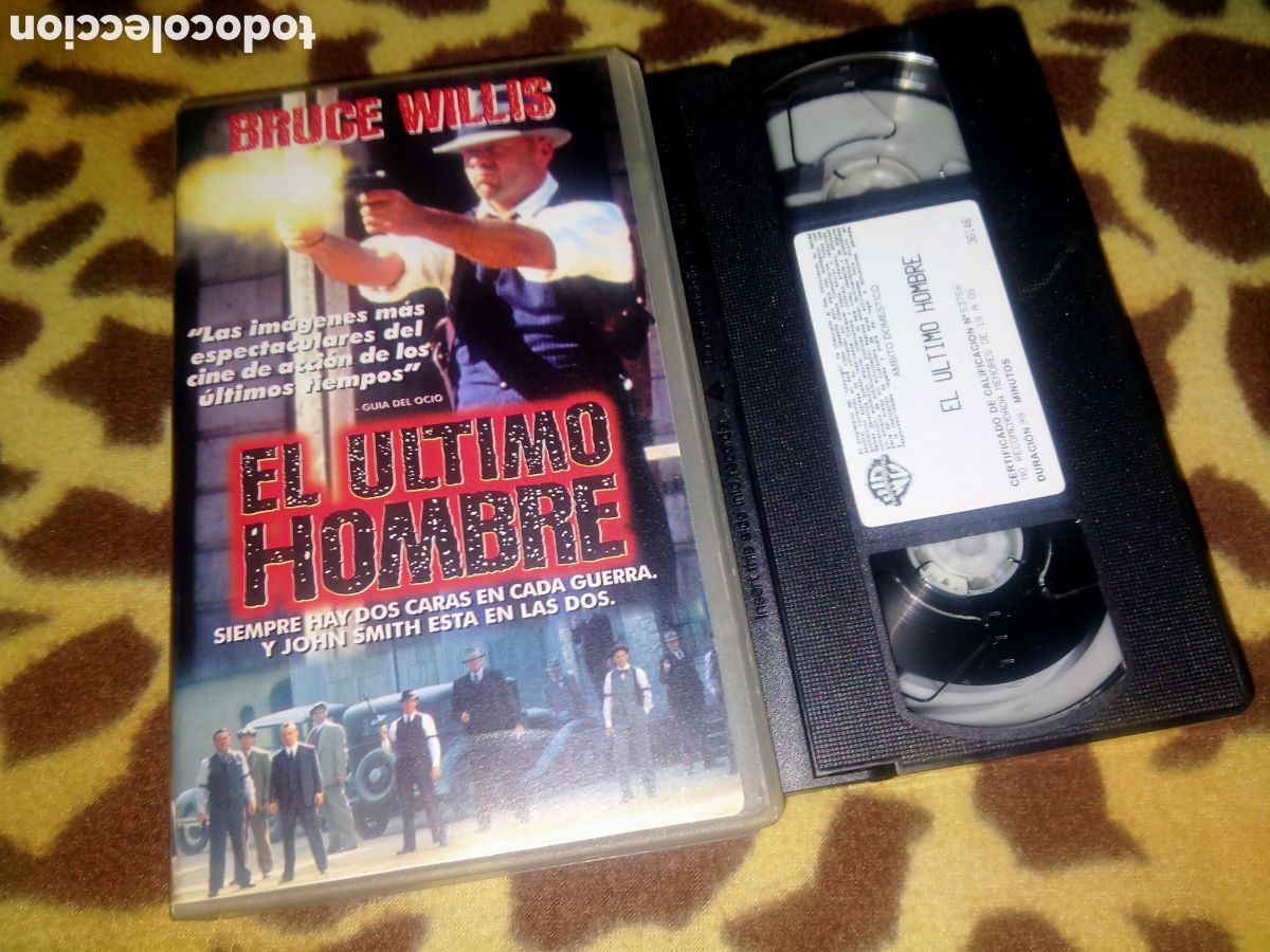 Cine: VHS- El &uacute;ltimo hombre- vd