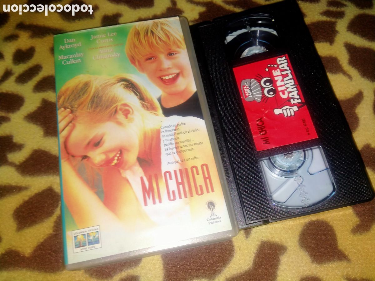 Cine: VHS- Mi chica- vd- Cine familiar