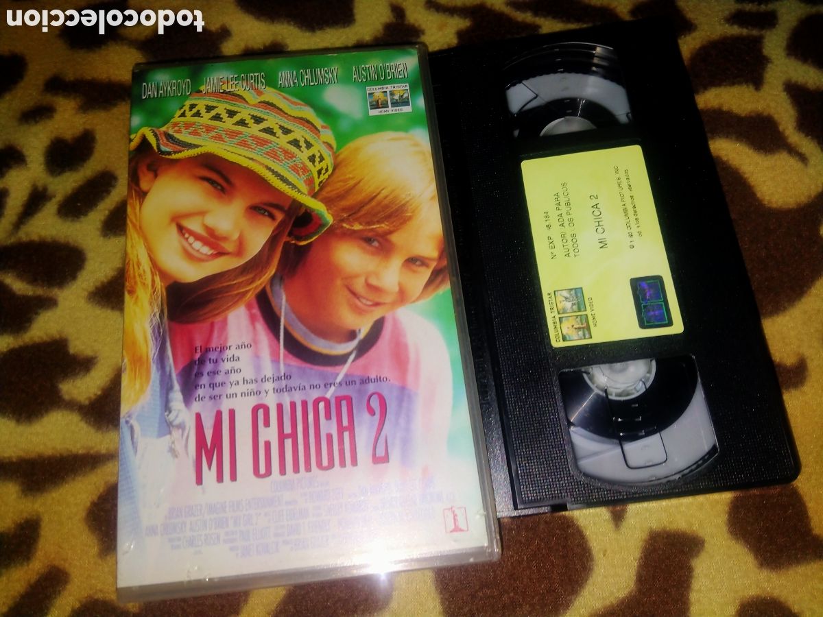 Cine: VHS- Mi chica 2- vd- Cine familiar