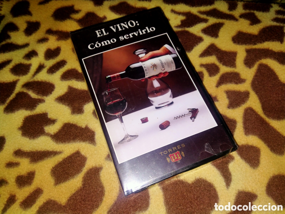 Cine: VHS- El vino: Como servirlo- Precintada