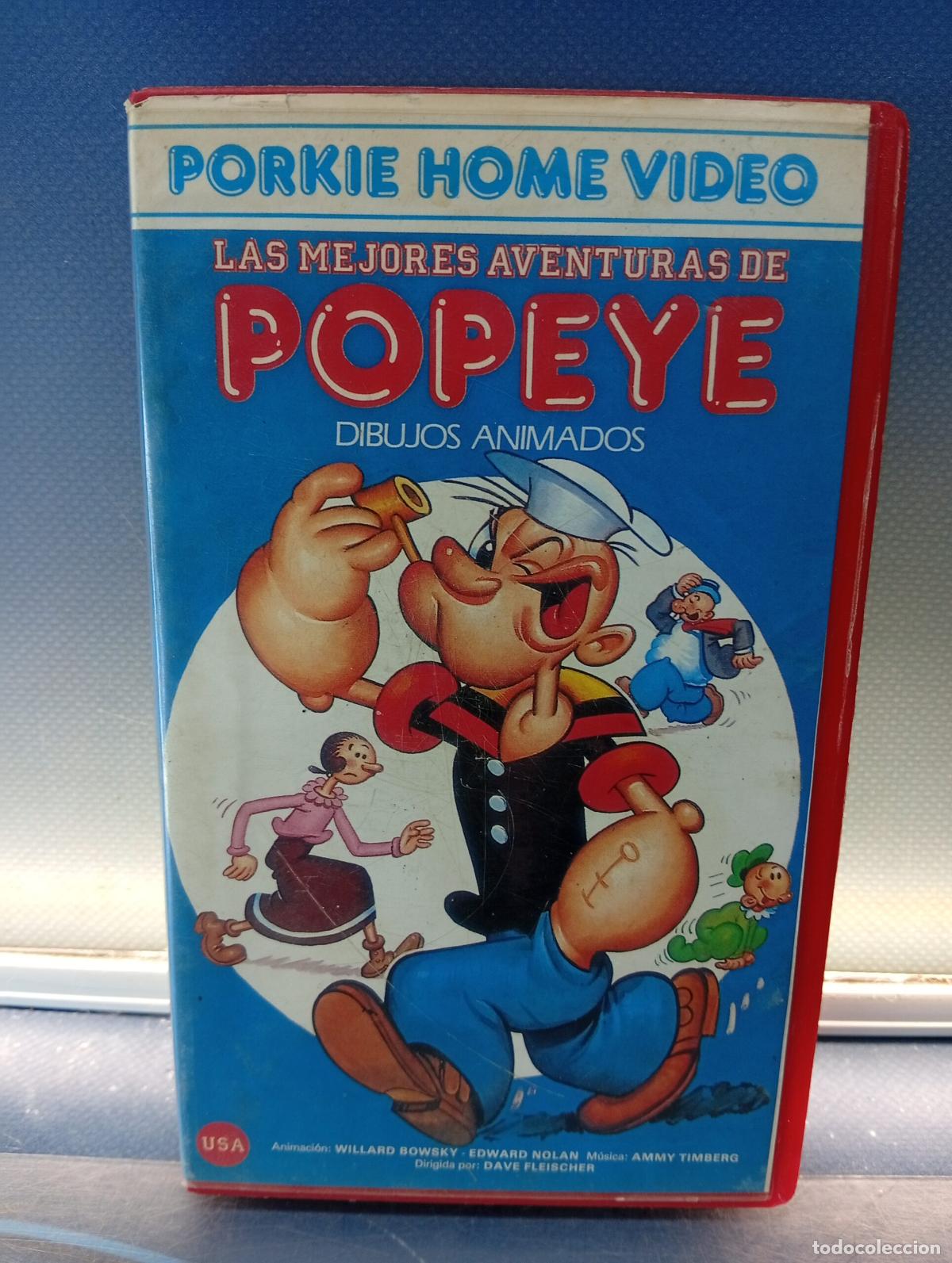 Cine: Vhs, Las Mejores Aventuras De Popeye