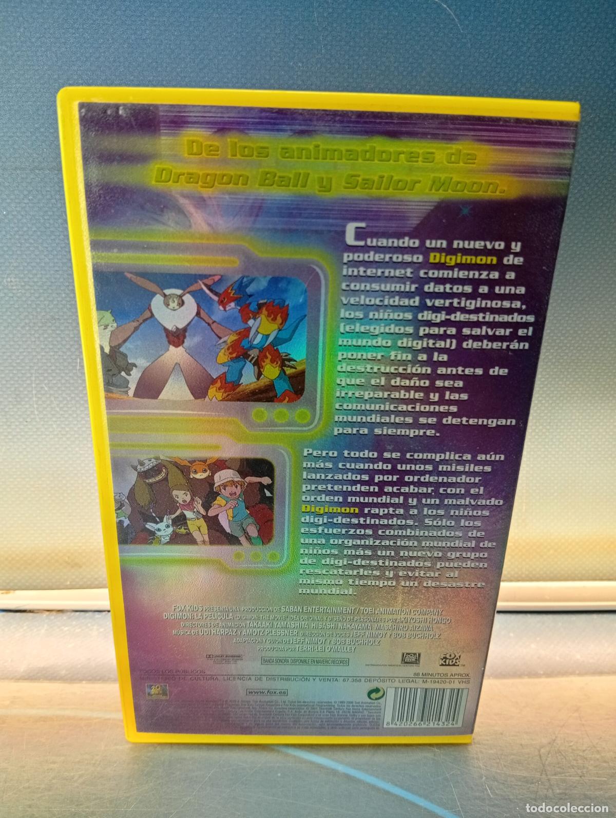 Cine: Vhs, Digimon La Pelicula - Foto 3