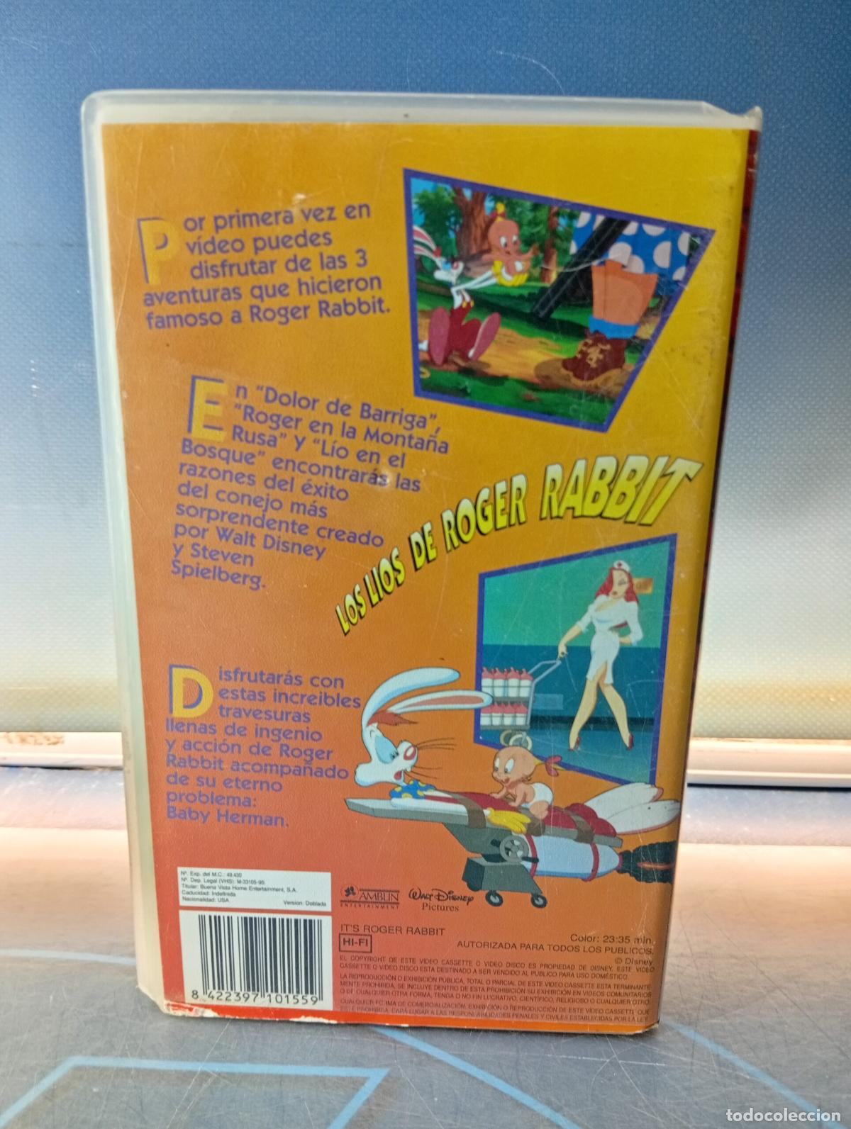 Cine: Vhs, Los Lios De Roger Rabbit - Foto 3