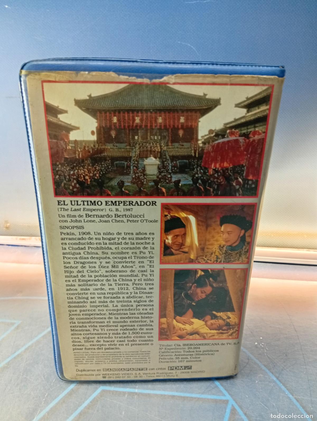 Cine: Vhs, El Ultimo Emperador - Foto 3