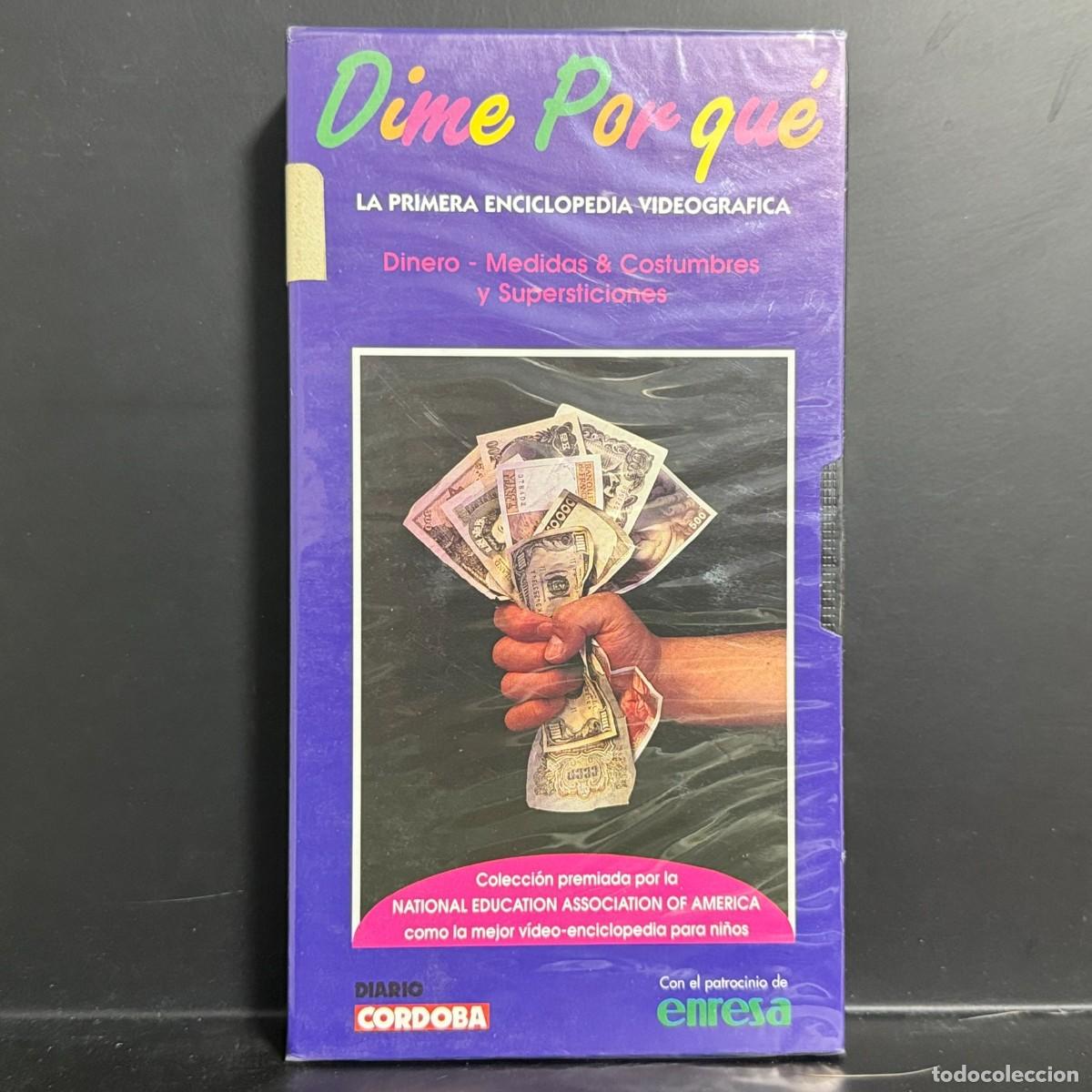 Cine: &rdquo;Dime Por Qu&eacute;&rdquo; ● &rdquo;Dinero - Medidas & Costumbres y Supersticiones&rdquo; ● [VHS] 1997 precintado