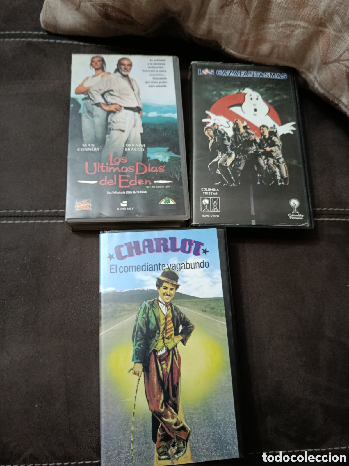 Cine: lote de 3 peliculas vhs