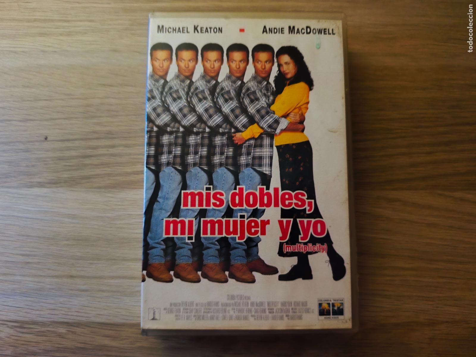 Cine: PELICULA VHS MIS DOBLES MI MUJER Y YO MICHAEL KEATON ANDIE MACDOWELL A&Ntilde;O 1996