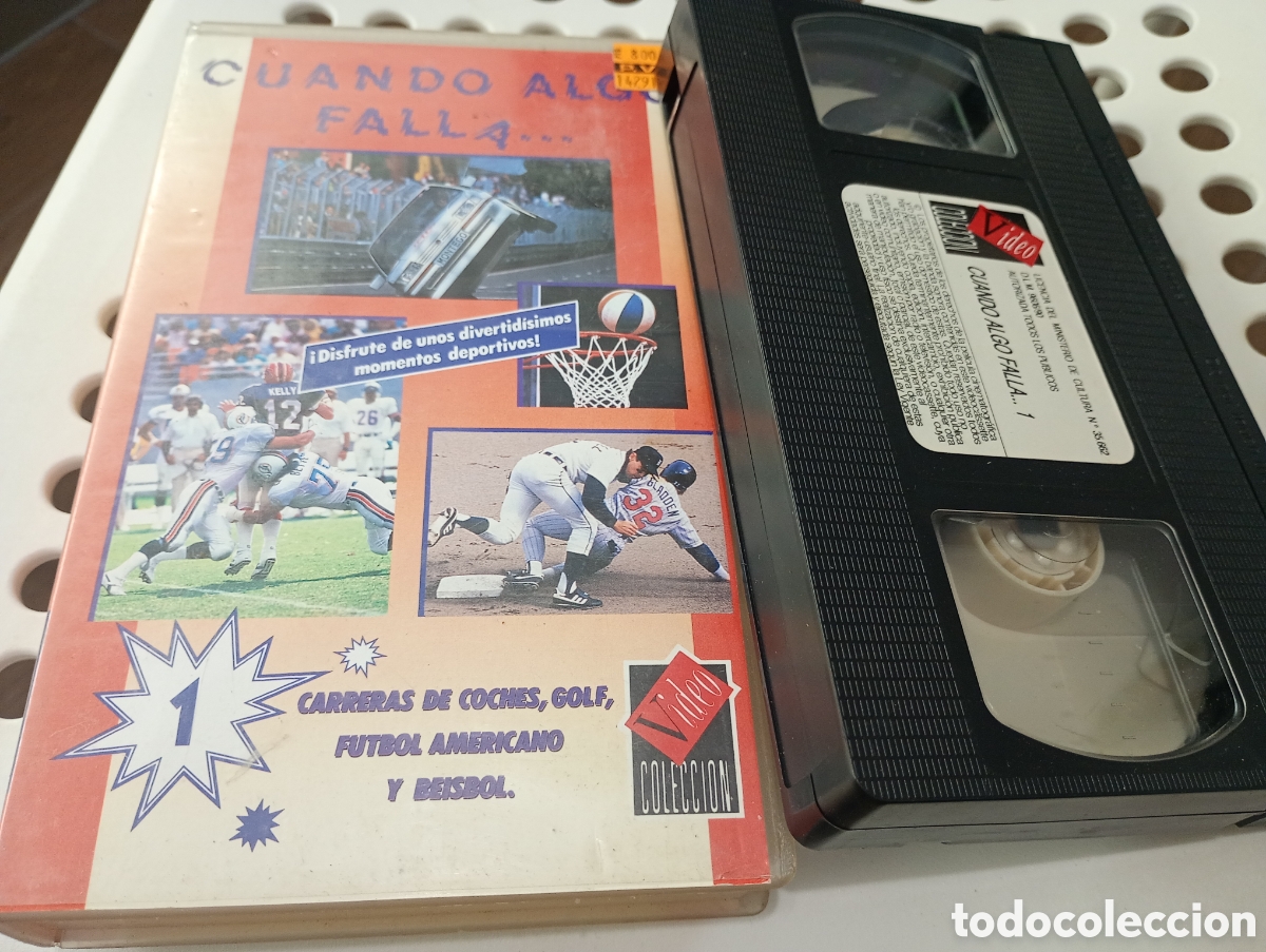 Cine: Cuando algo falla vhs - Foto 1